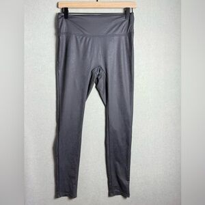 All Worthy Women’s Hunter McGrady Ultimate Faux Leather Legging Gunmetal S